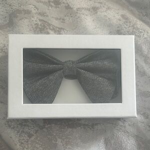 Elegant New Gray Calvin Klein Bow Tie